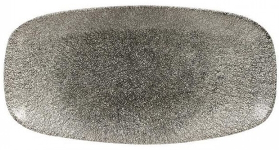 Блюдо Raku Quartz Black 30X15 CM 1