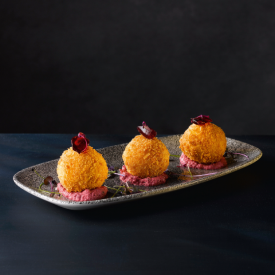 Блюдо Raku Quartz Black 30X15 CM 2