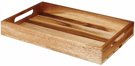 Поднос деревянный Buffetscape Wood 38X24X5 CM 1