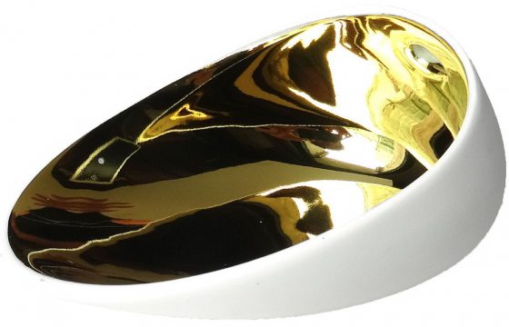 Малая фарфоровая чаша Jomon Gold 10X8X5 CM 1