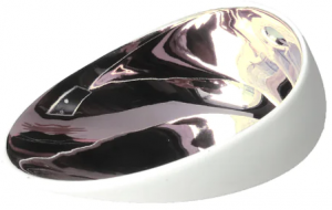 Малая фарфоровая чаша Jomon Silver 10X8X5 CM