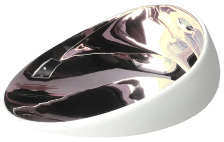 Малая фарфоровая чаша Jomon Silver 10X8X5 CM 1
