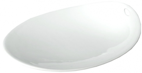 Тарелка фарфоровая Jomon White 14X11X4 CM 1