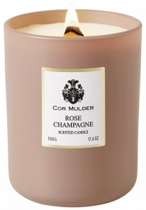 Ароматическая свеча Rose Champagne 80 часов горения