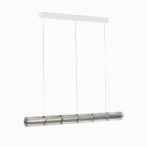 Подвесной светильник Battery серебристый длина 120 см