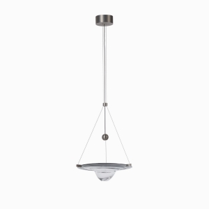 Подвесной светильник Saturn Haze дымчатый 42 см