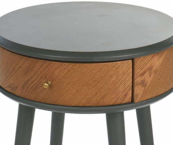 Прикроватный столик Brave Round 45X45X57 CM 5