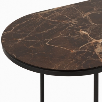 Комплект из двух столиков Tomika 66X37X56 / 45X45X62 CM