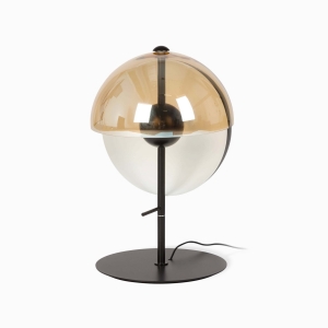 Настольный светильник Theia янтарный 30 см