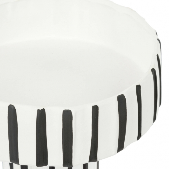 Ваза декоративная Black and White 29X29X28 CM 2