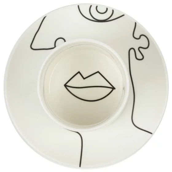 Чайная пара Mouth Cup 13X13X9 CM 2