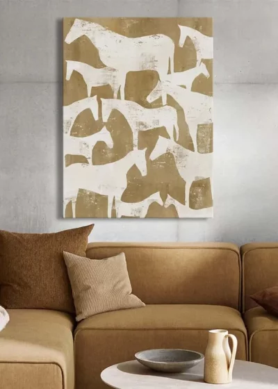 Постер Horses 100X140 CM 2