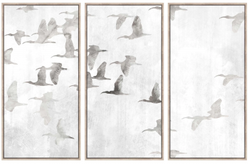 Набор из трёх постеров Light Nature 60X120 / 60X120 / 60X120 CM