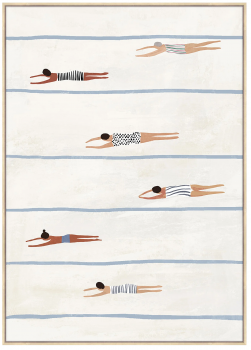 Постер Swimmers 100X140 CM