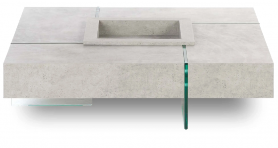 Кофейный столик Beton 119X119X31 CM 3