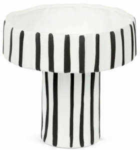 Ваза декоративная Black and White 29X29X28 CM