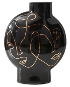 Ваза Faces Print 25X11X32 CM