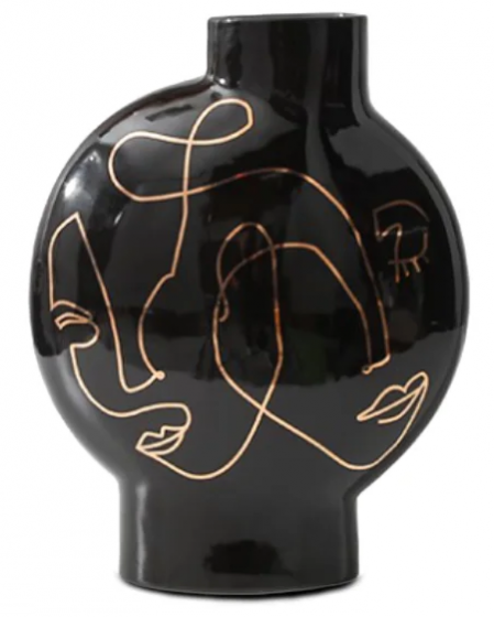 Ваза Faces Print 25X11X32 CM 1