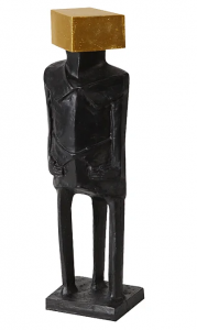 Статуэтка Golden Block Figure 7X5X25 CM