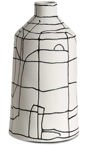 Ваза Black Line 19X19X35 CM