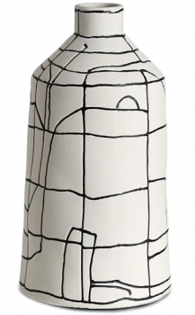 Ваза Black Line 19X19X35 CM