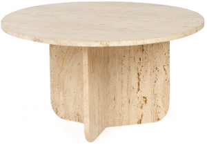 Столик из травертина Pia 55X55X30 СМ