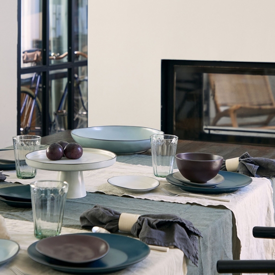 Блюдо на ножке Stacked Organic 27X27X12 CM 3