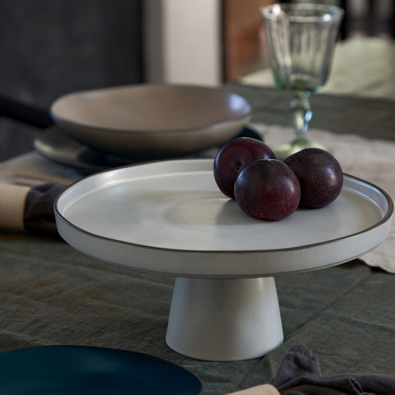 Блюдо на ножке Stacked Organic 27X27X12 CM 2