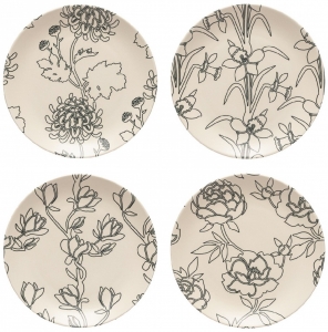 Набор из 4 тарелок Elements Ø22 CM