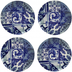 Набор из четырёх тарелок Lisboa Ø22 CM