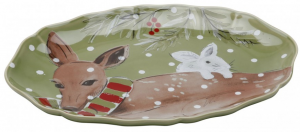 Блюдо сервировочное Deer Friends 32X22X3 CM
