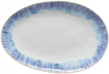 Блюдо овальное Brisa Blue 41X28X4 CM