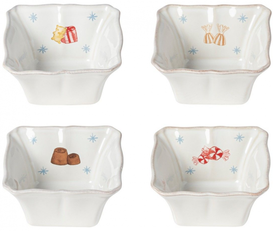 Набор из 4 малых чаш Nutcracker 9X9X5 CM 1