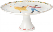 Блюдо на ножке Nutcracker 33X33X16 CM