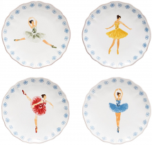 Набор из 4 тарелок Nutcracker Ø17 CM