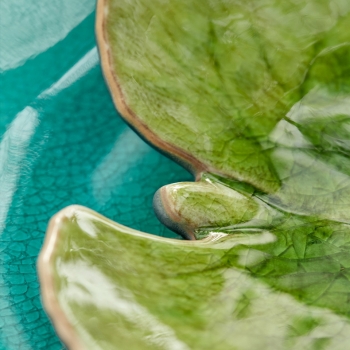 Тарелка Riviera Alchemille leaf 18X17X2 CM