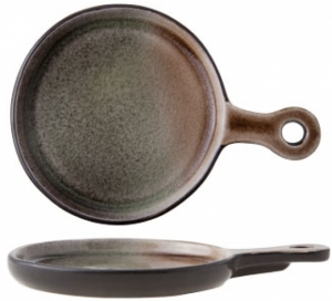 Тарелка с ручкой сервировочная Spuntino 15X11 CM