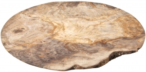 Тарелка из оливкового дерева Organic Wood Ø28 CM