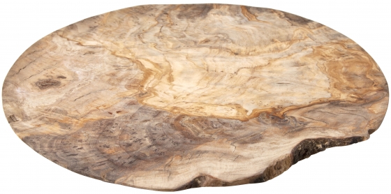 Тарелка из оливкового дерева Organic Wood Ø28 CM 1