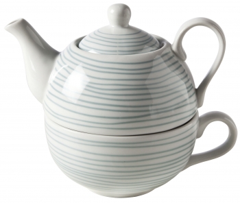Набор для чая чайник и чашка Theepot 400 / 290 ml