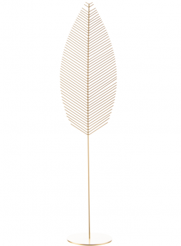Декоративный элемент Ornament Leaf Goud 16X12X62 CM