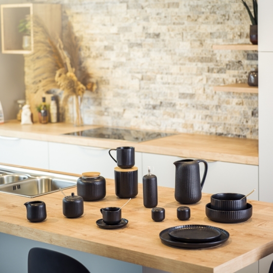 Блюдце Dakota Black Ø13 CM 2