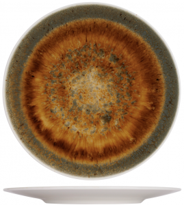 Тарелка мелкая Iris Brown Ø20 CM