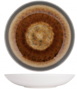 Тарелка глубокая Iris Brown Ø26 CM