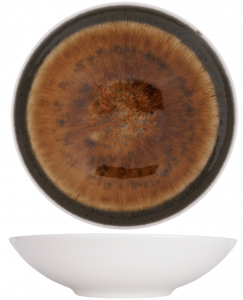 Тарелка глубокая Iris Brown Ø22 CM