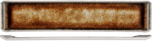 Блюдо сервировочное Iris Brown 46X10 CM