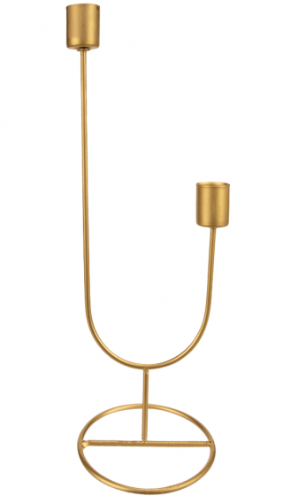 Подсвечник Duo Goud 10X9X30 CM 1