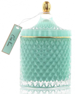 Ароматическая свеча Grand Tiffany Blue Art Deco 100 часов горения