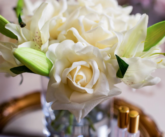 Ароматизированный букет роз и лилий Luxury Grand Bouquet 26X26X32 CM 7
