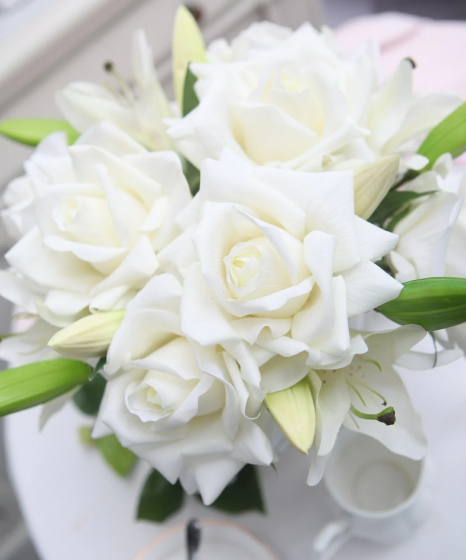 Ароматизированный букет роз и лилий Luxury Grand Bouquet 26X26X32 CM 3